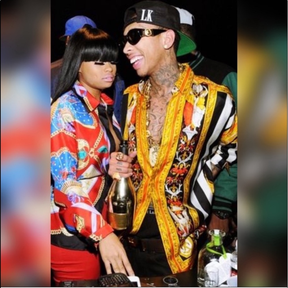 Versace silk shirt